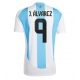 Argentina Julian Alvarez #9 Replike Domaci Dres Copa America 2024 Kratak Rukav